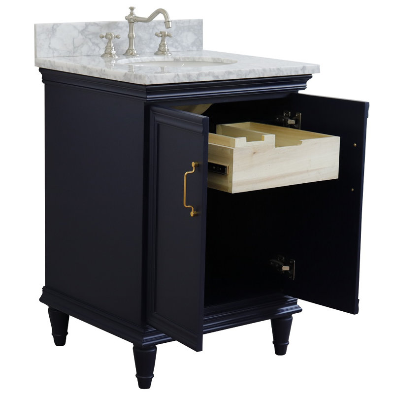 Canora Grey Huntingdon 25'' Freestanding Single Bathroom Vanity with